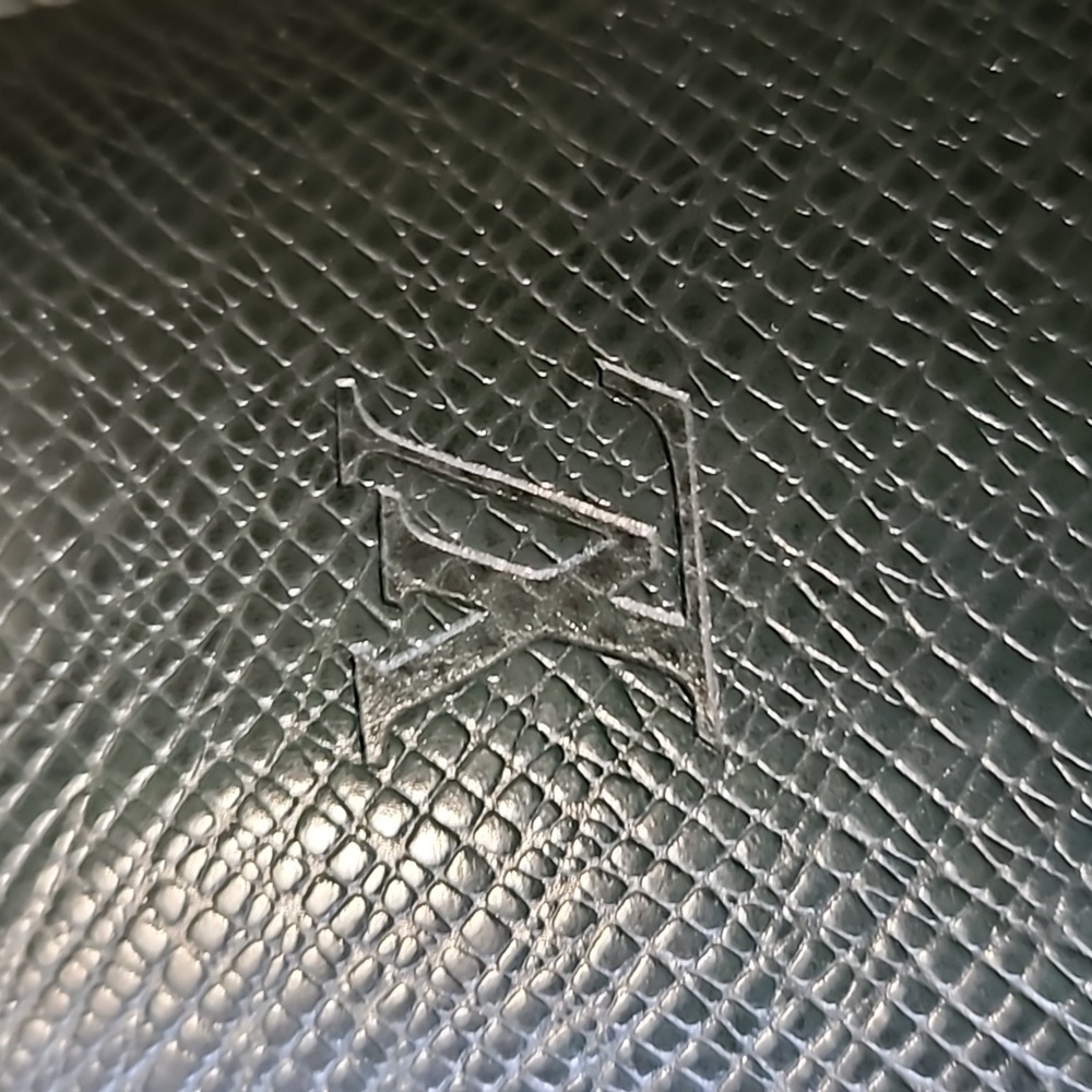 Louis Vuitton Taiga Green Leather Pen Case Pocket Protector - Picture 4 of 5